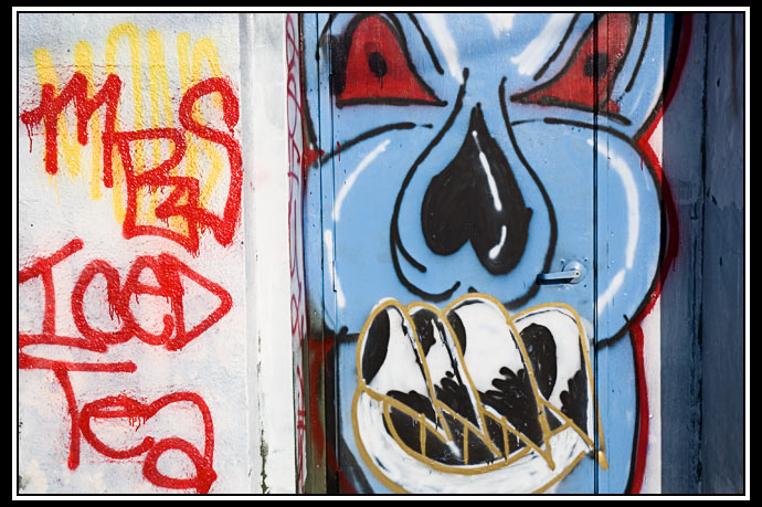 grafitti and mural